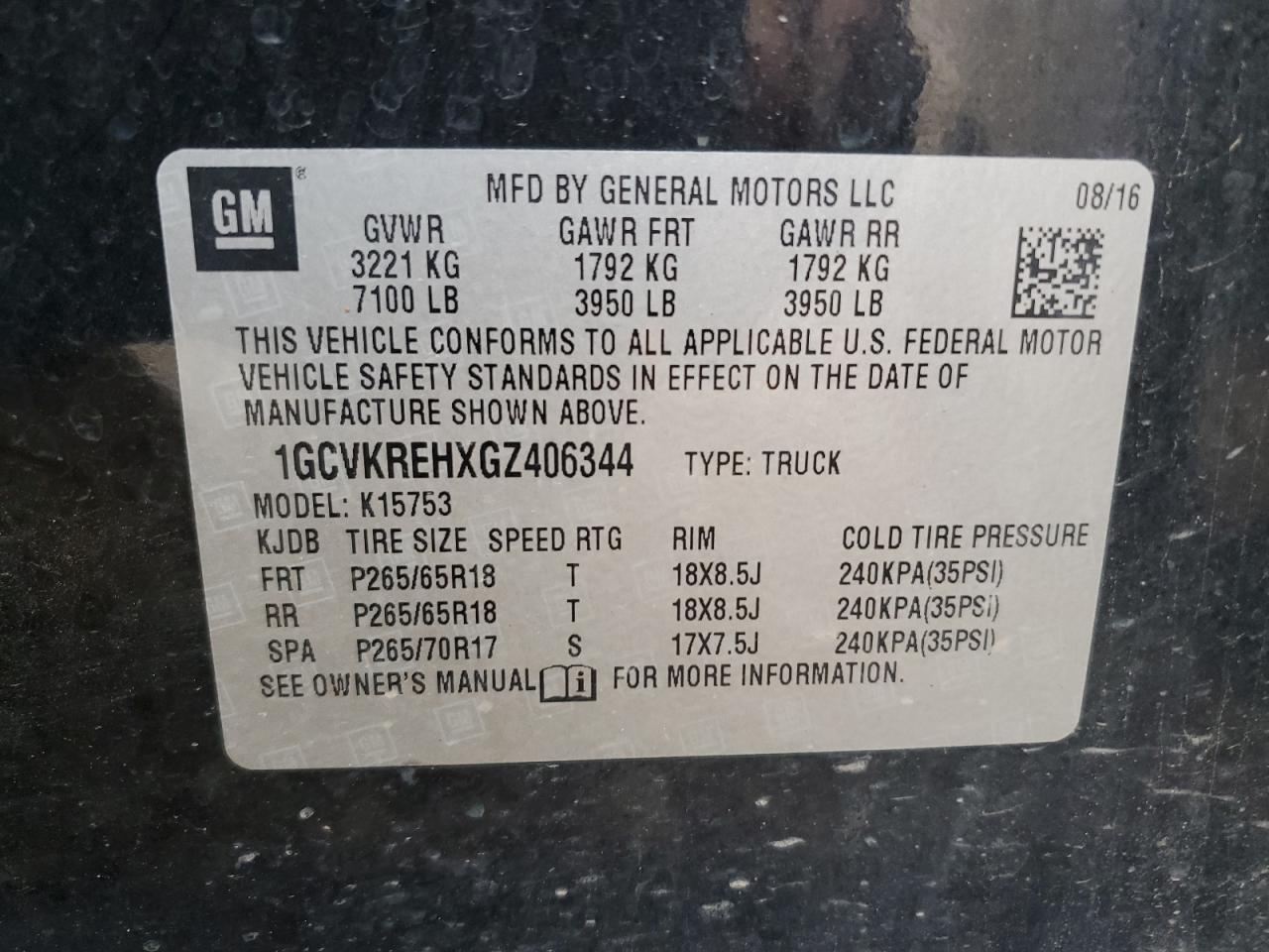 CHEVROLET SILVERADO K1500 LT