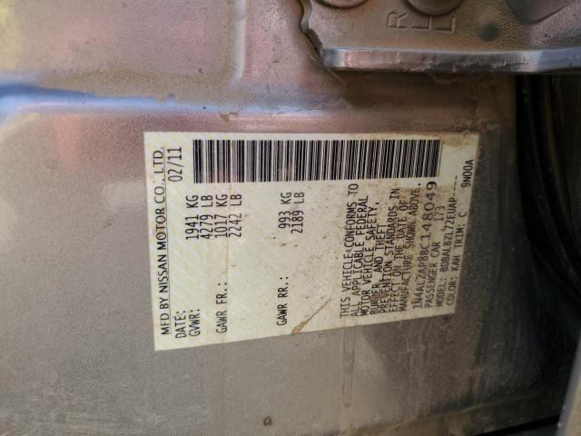 2011 NISSAN ALTIMA BAS #3304546446