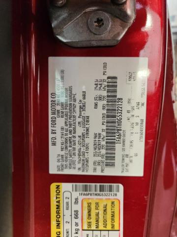 2016 FORD MUSTANG #3296364174