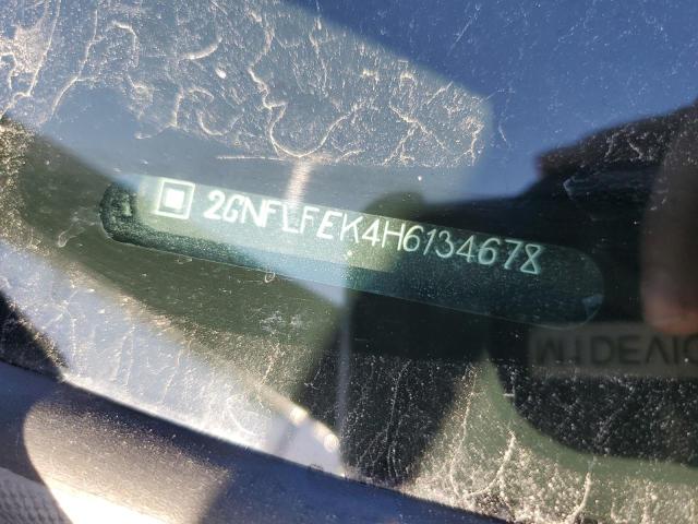 2017 CHEVROLET EQUINOX LT 2GNFLFEK4H6134678