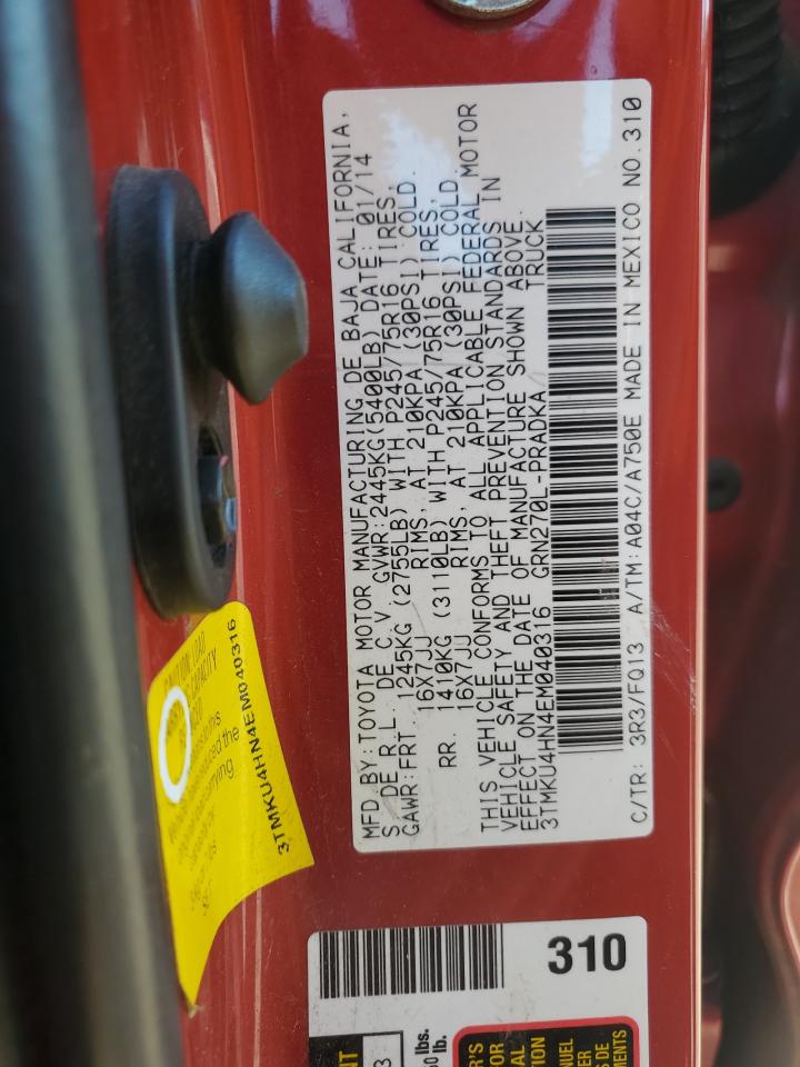 TOYOTA TACOMA DOUBLE CAB PRERUNNER LONG BED