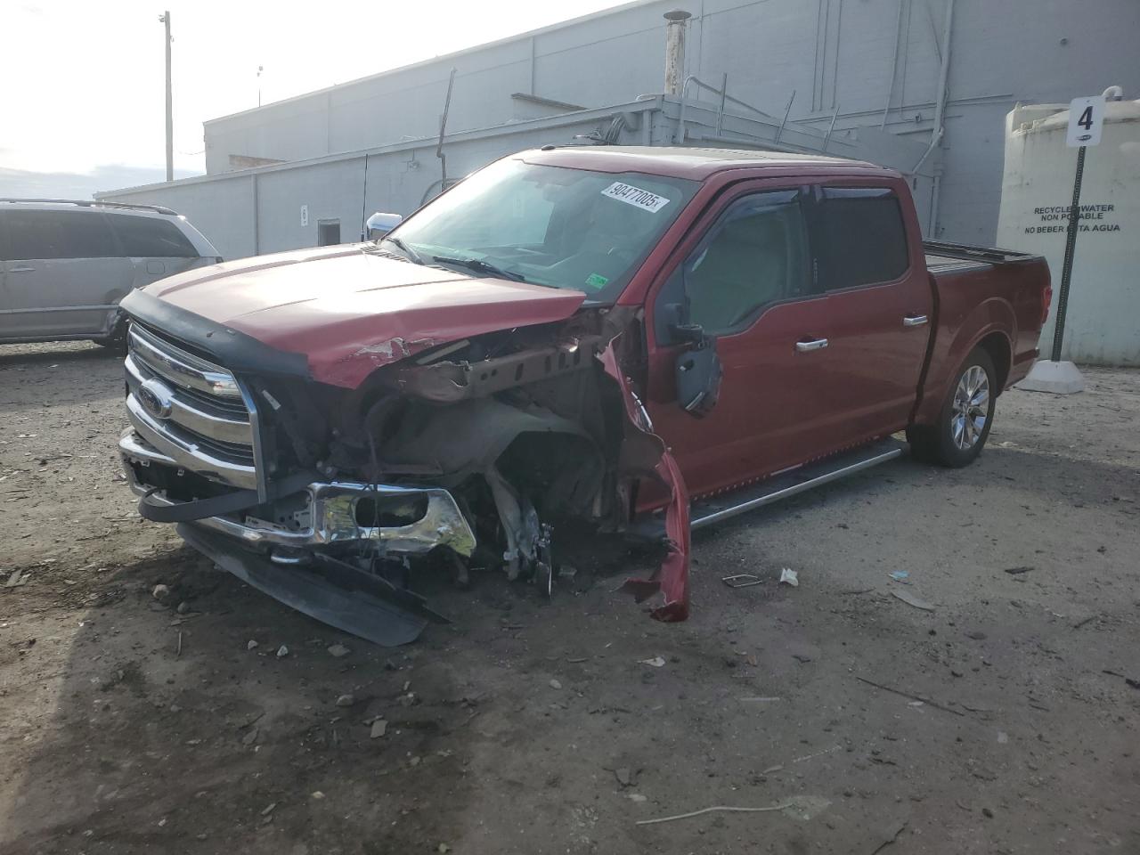 Lot #3301846389 2016 FORD F150 SUPER