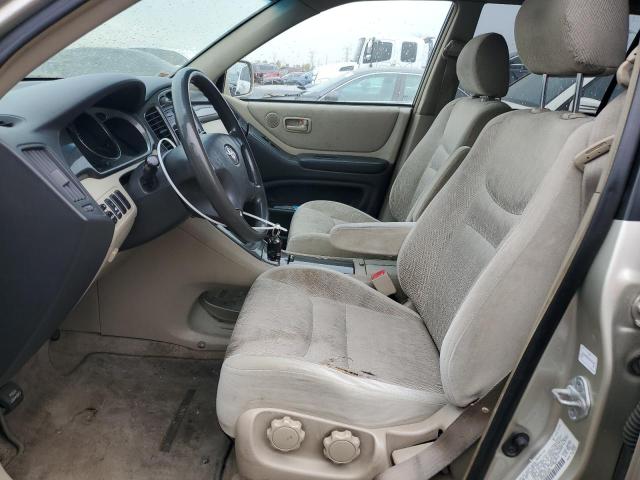 2002 TOYOTA HIGHLANDER #3303733421