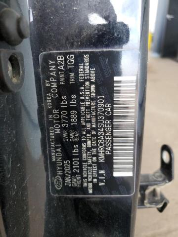 2025 HYUNDAI VENUE SEL KMHRC8A34SU370901