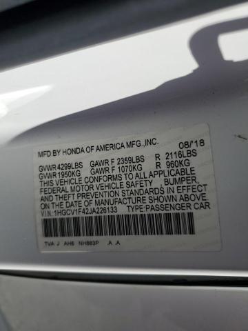 2018 HONDA ACCORD EX - 1HGCV1F42JA226133