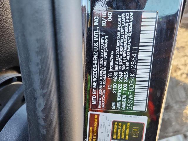 2019 MERCEDES-BENZ C 300 - 55SWF8DB4KU286411