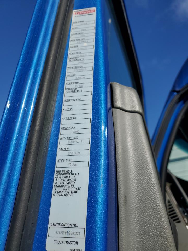 Lot #3260419572 2019 KENWORTH CONSTRUCTI