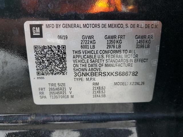 2019 CHEVROLET BLAZER RS - 3GNKBERSXKS686782