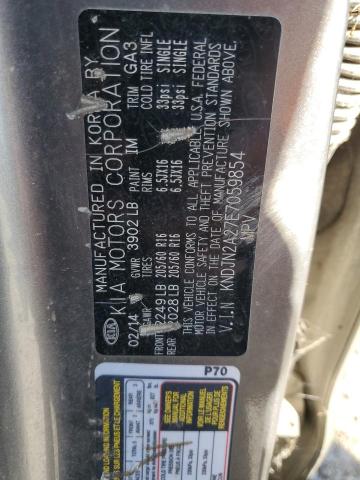 2014 KIA SOUL - KNDJN2A27E7059854