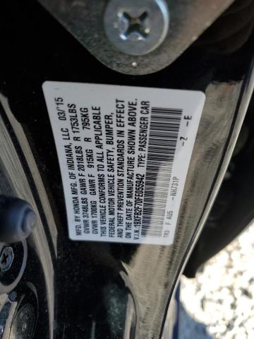 2015 HONDA CIVIC SE - 19XFB2F70FE055942