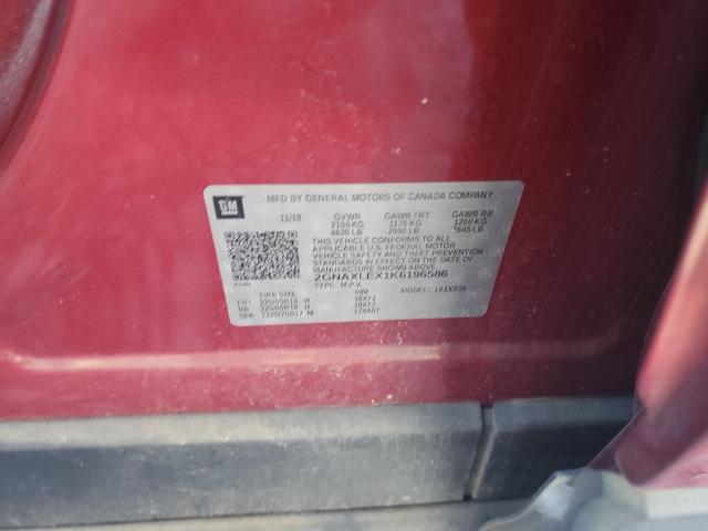 2019 CHEVROLET EQUINOX LT #3284849533