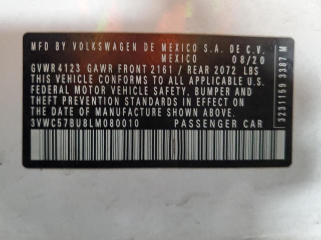 2020 VOLKSWAGEN JETTA S #3310663740