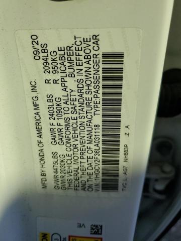 2020 HONDA ACCORD SPO - 1HGCV2F36LA031118