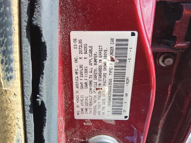 2006 ACURA 3.2TL #3305325321