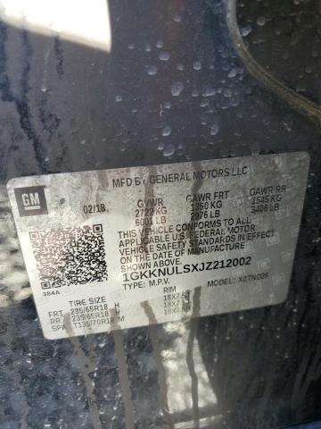 2018 GMC ACADIA SLT-1 1GKKNULSXJZ212002