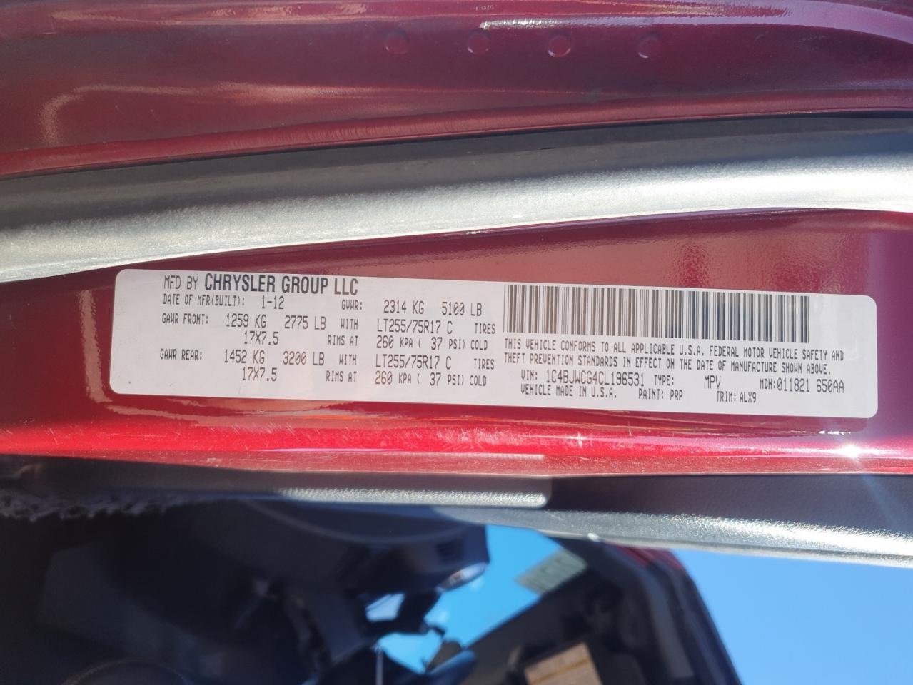 JEEP WRANGLER RUBICON