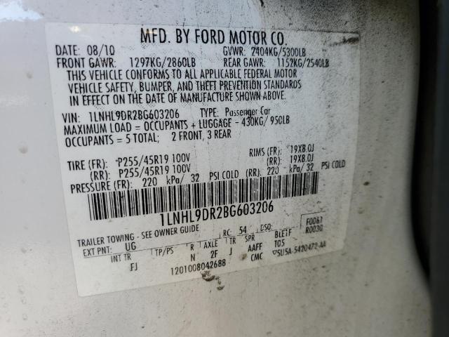 2011 LINCOLN MKS #3312859095