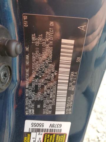 2011 TOYOTA SIENNA XLE - 5TDYK3DC3BS005700