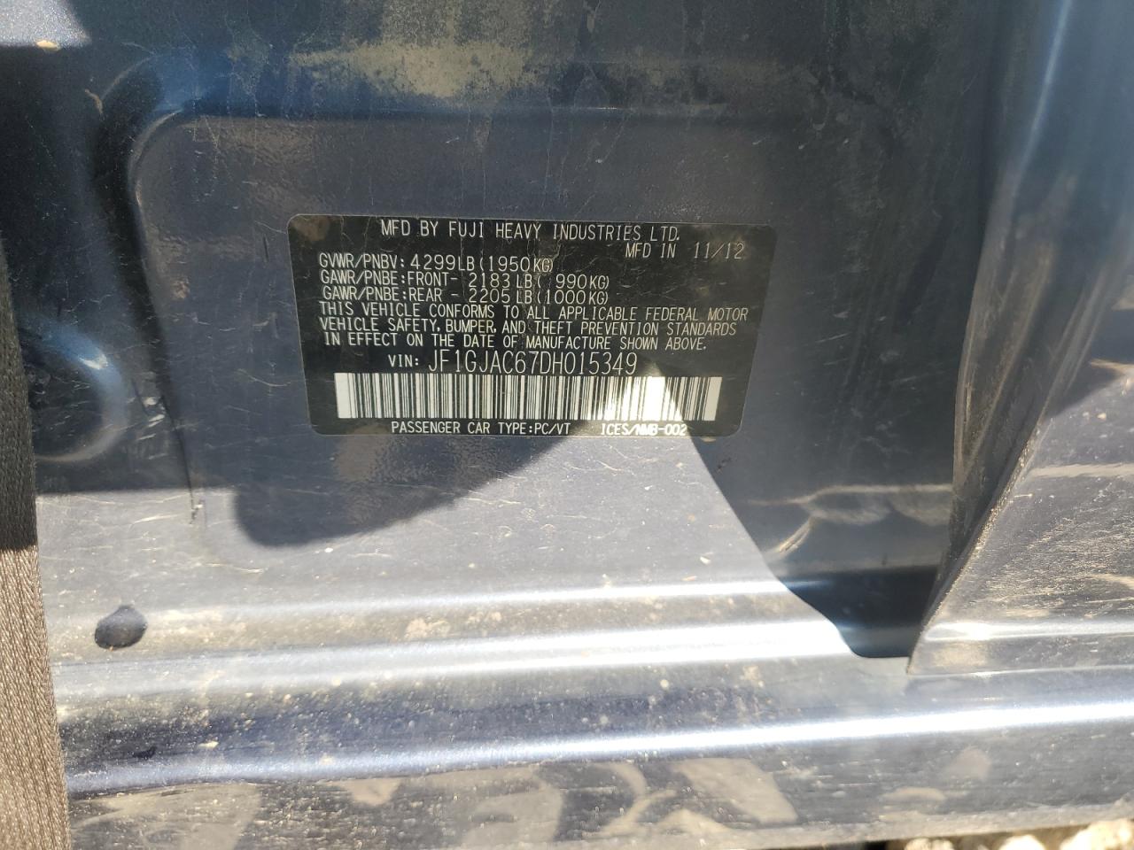 SUBARU IMPREZA PREMIUM