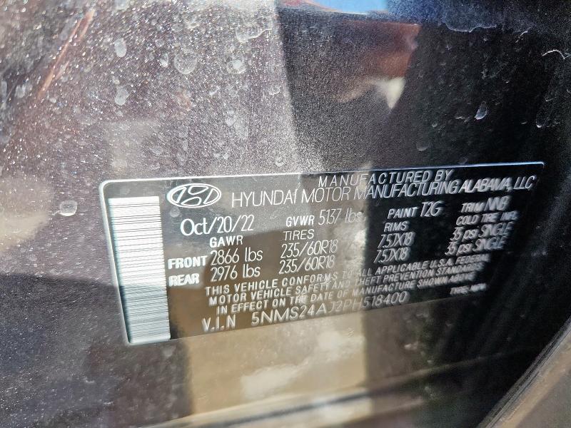 2023 HYUNDAI SANTA FE S - 5NMS24AJ2PH518400