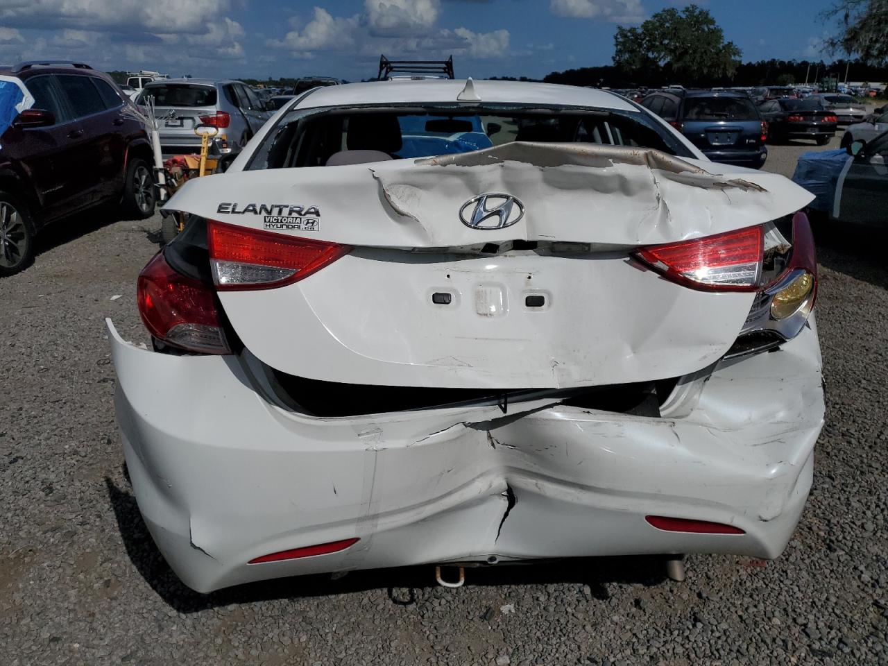 Lot #3316721433 2013 HYUNDAI ELANTRA GLS