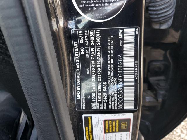 2015 MERCEDES-BENZ GLK 350 4M WDCGG8JB6FG438282