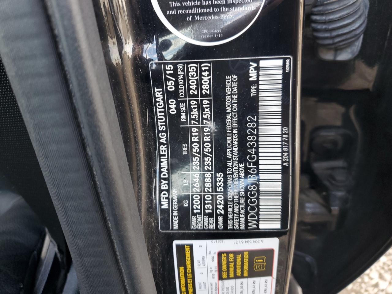 MERCEDES-BENZ GLK-CLASS 350 4MATIC