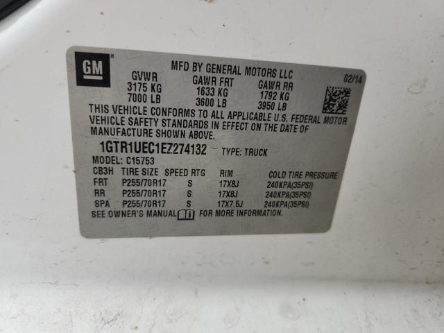 2014 GMC SIERRA C1500 SLE - 1GTR1UEC1EZ274132