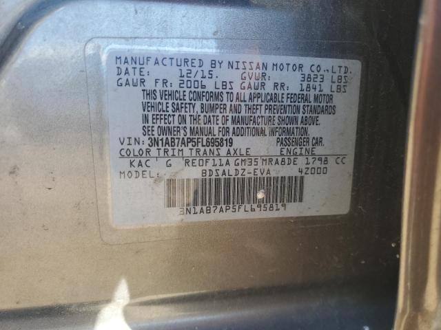 2015 NISSAN SENTRA S #3297988036