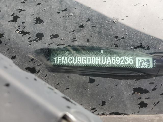 2017 FORD ESCAPE SE - 1FMCU9GD0HUA69236