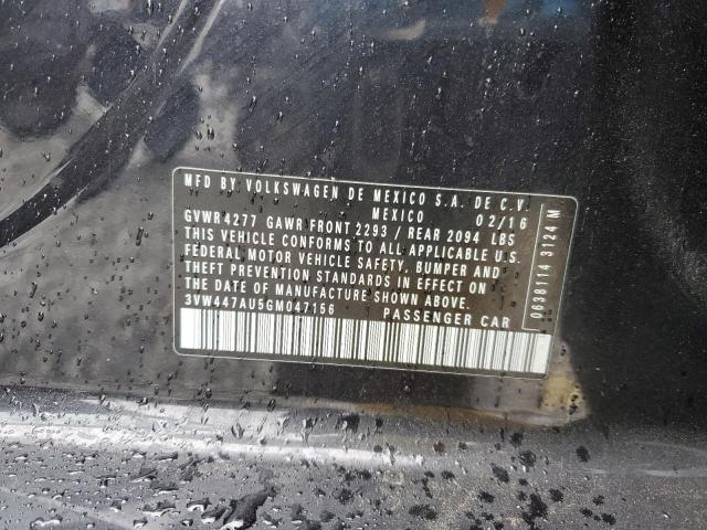 2016 VOLKSWAGEN GTI S/SE - 3VW447AU5GM047156