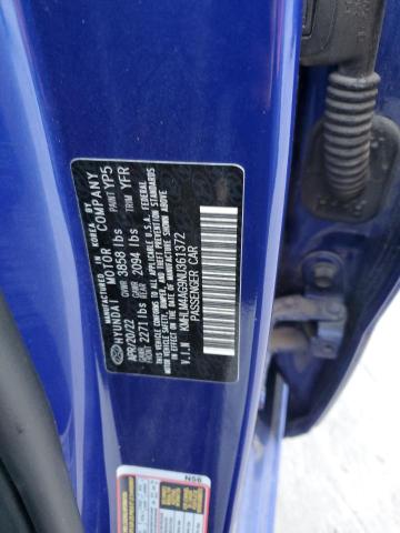 2022 HYUNDAI ELANTRA SE - KMHLM4AG9NU361372