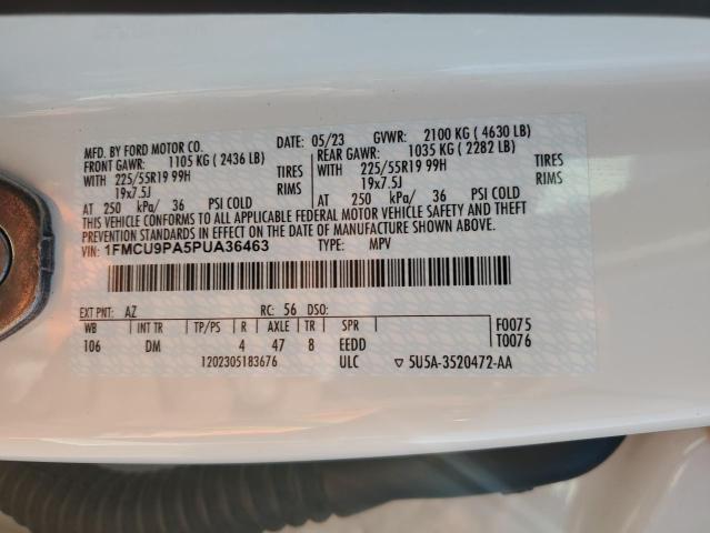 2023 FORD ESCAPE ST 1FMCU9PA5PUA36463