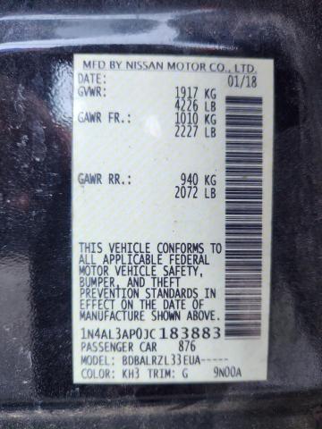 2018 NISSAN ALTIMA 2.5 #3301793332