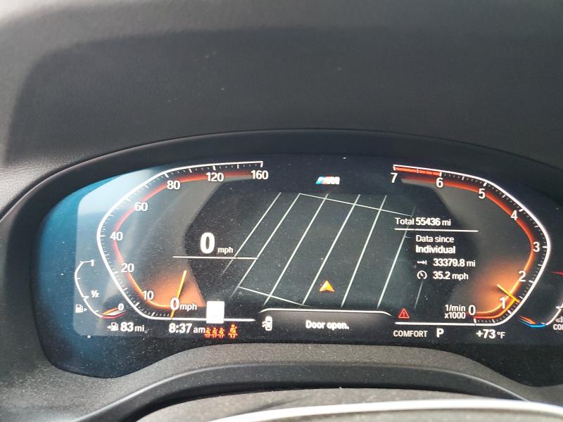 2022 BMW X3 XDRIVE30I 5UX53DP03N9K25802