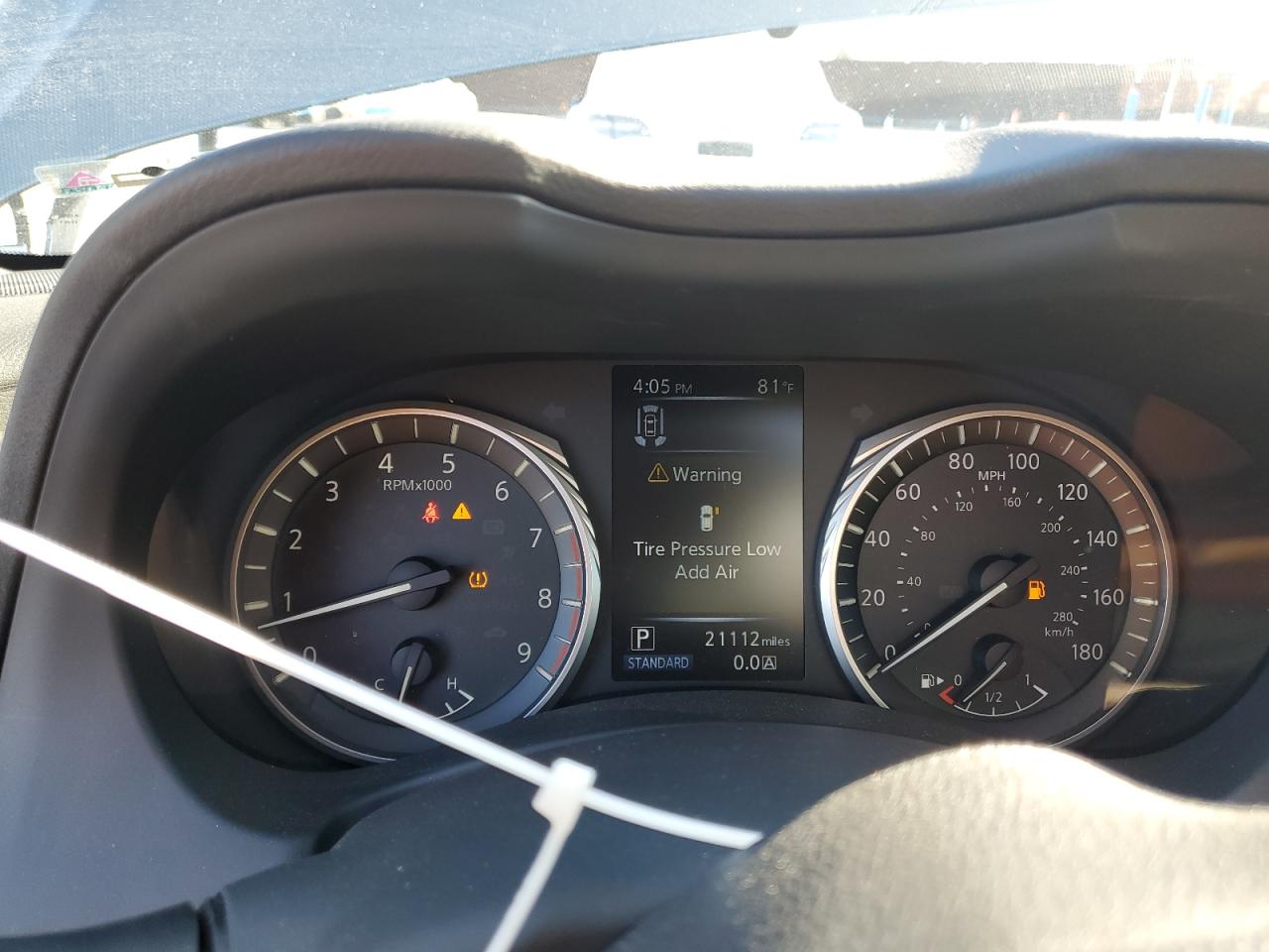 INFINITI Q50 SENSORY