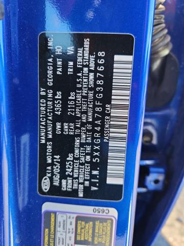 2015 KIA OPTIMA SX #3285809647