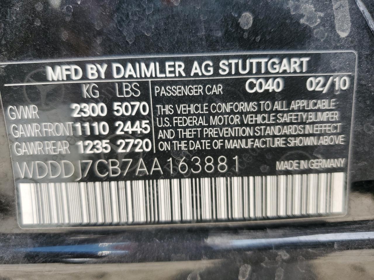 MERCEDES-BENZ CLS-CLASS 550