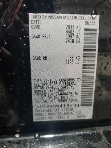 2023 NISSAN ALTIMA SR #3296303498