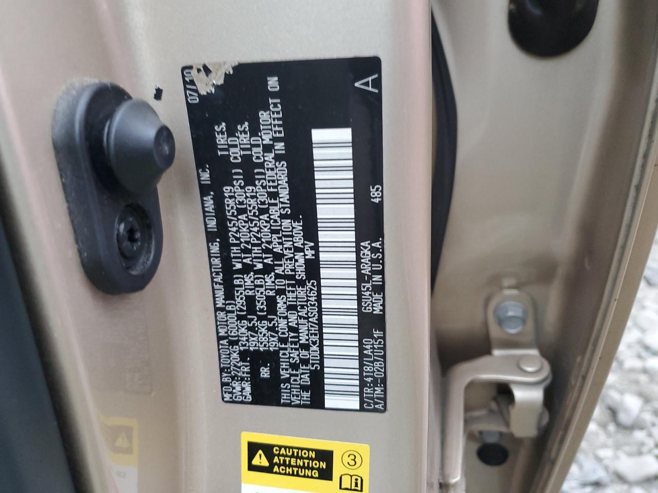 TOYOTA HIGHLANDER LIMITED