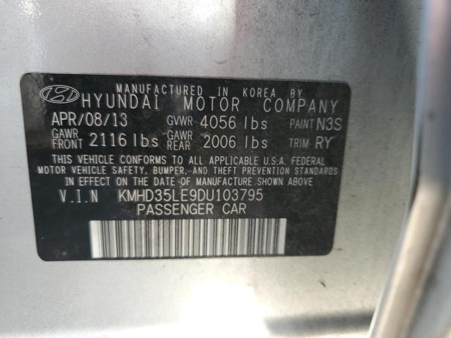 2013 HYUNDAI ELANTRA GT - KMHD35LE9DU103795