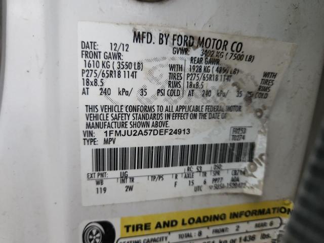 2013 FORD EXPEDITION #3285900568