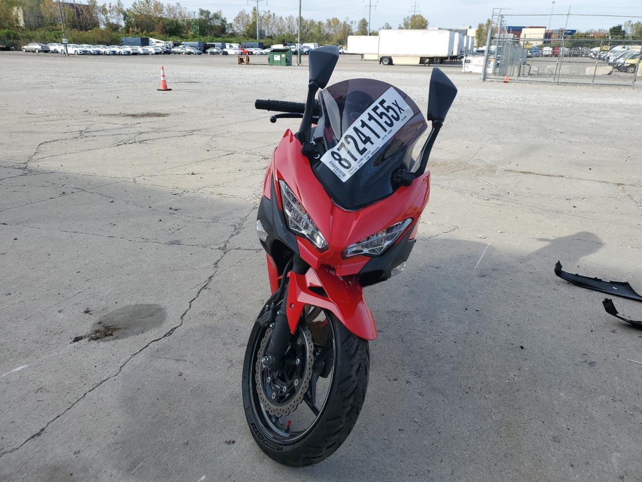 Lot #3270832480 2021 KAWASAKI EX400