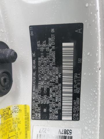 2011 TOYOTA SIENNA XLE #3297960792