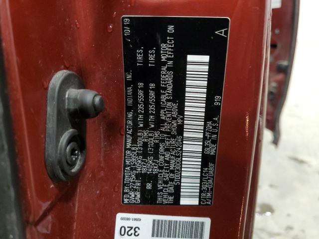 2020 TOYOTA SIENNA XLE #3294230288