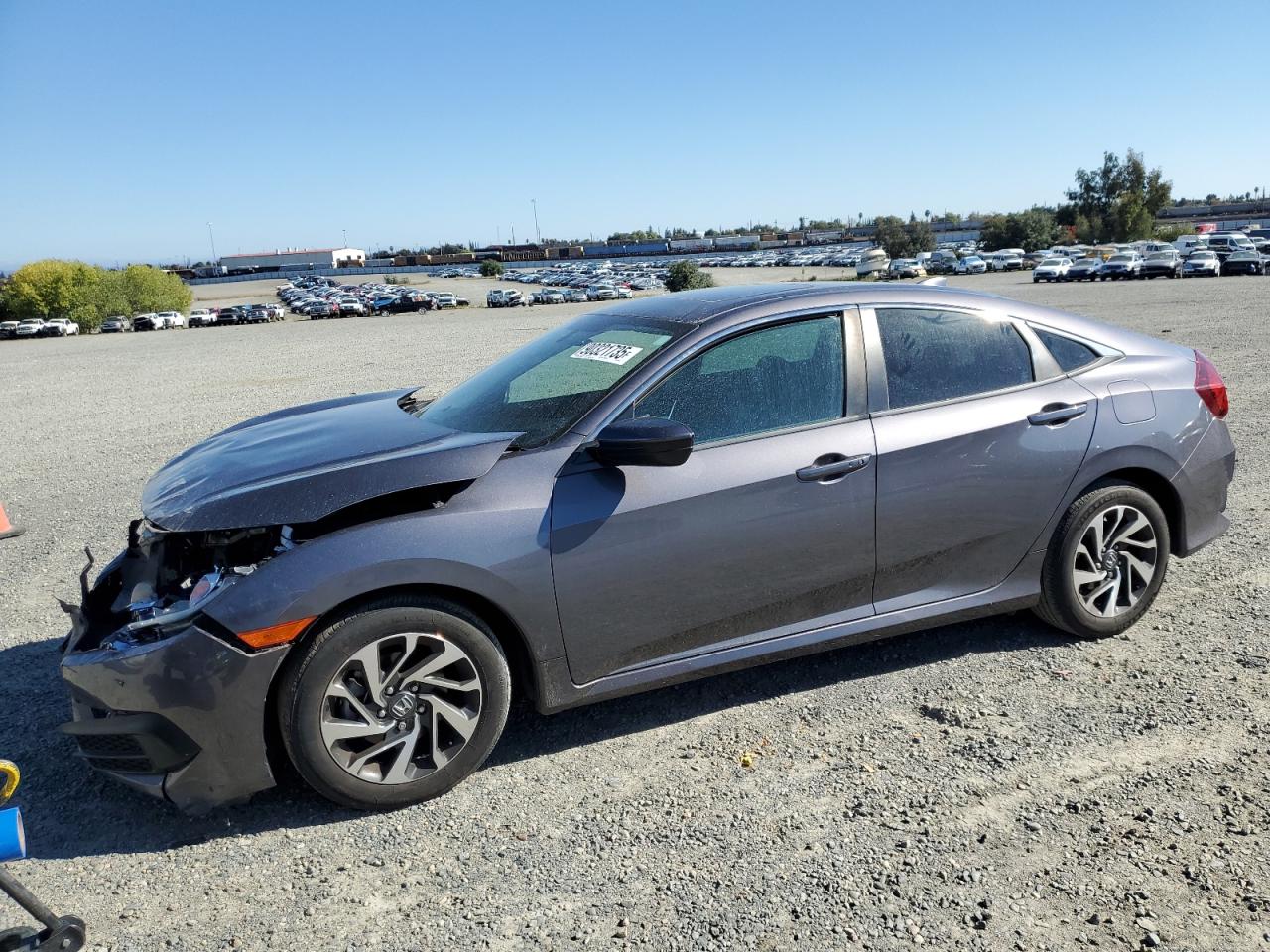 Lot #3284995942 2018 HONDA CIVIC EX