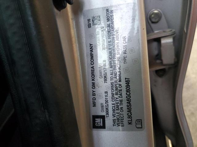 2016 CHEVROLET SPARK LS - KL8CA6SA6GC609467