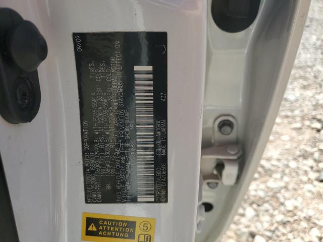 2010 LEXUS RX 350 - JTJZK1BA1A2408880