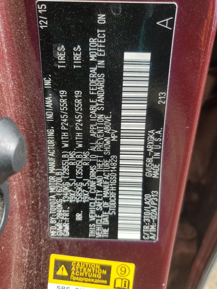 TOYOTA HIGHLANDER HYBRID LIMITED