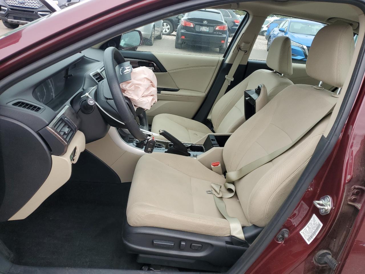 Lot #3291059174 2017 HONDA ACCORD EX